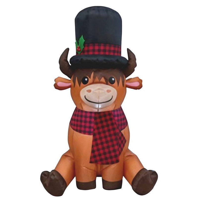 94120 Christmas Inflatable, 4 ft H