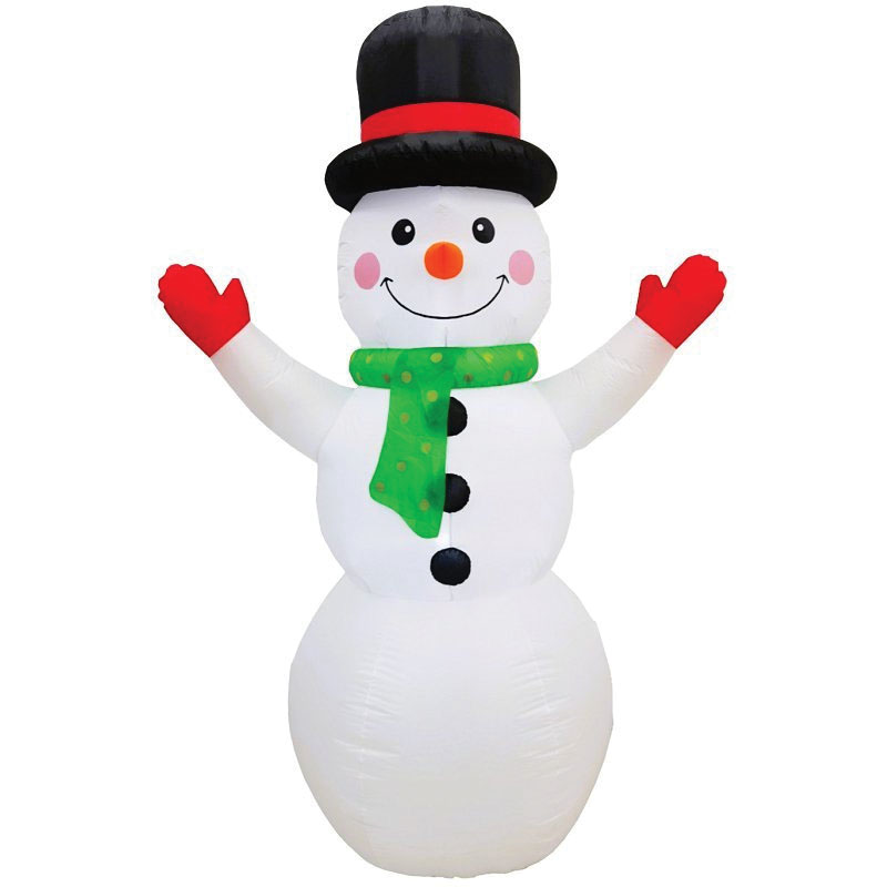 90114 Christmas Inflatable, 8 ft H