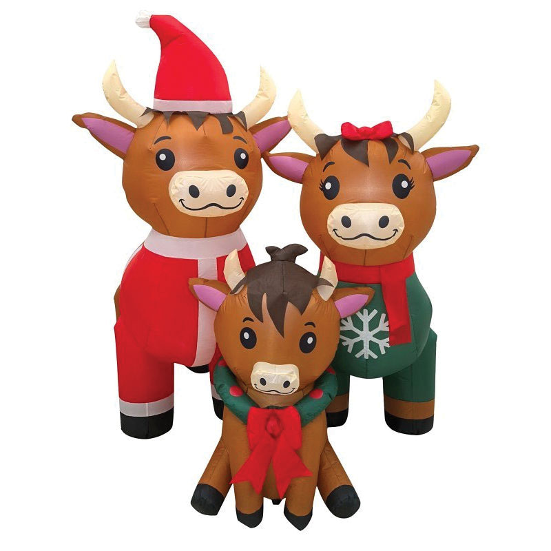 90156 Christmas Inflatable, 6 ft H