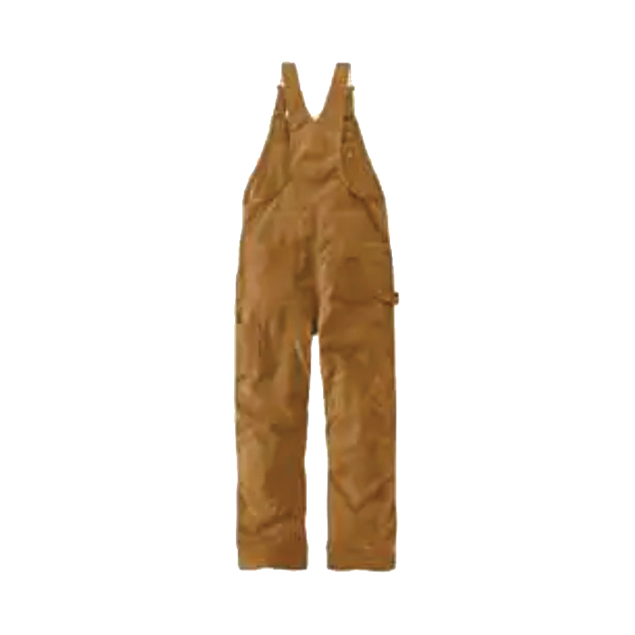Carhartt 104393-BRNREGXLA Bib Overalls, XL, 46 to 48 in C