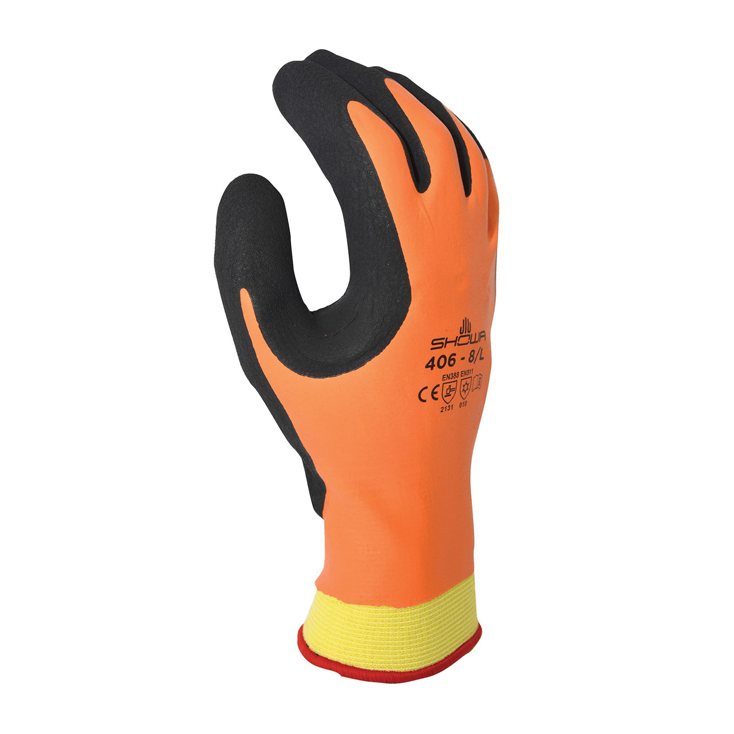 406L-08.RT Insulated Gloves, L, Orange