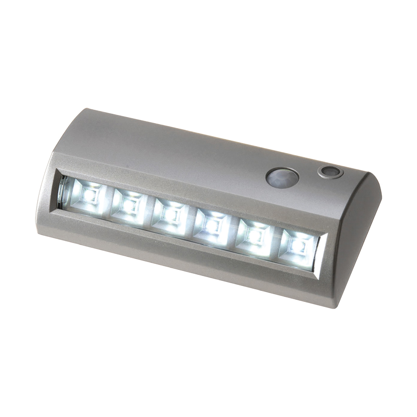 20032-301 Motion Activated Path Light, AA Battery, 6-Lamp, LED Lamp, 42 Lumens Lumens, 7000 K Color Temp