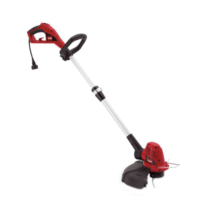 Toro 51480 Electric Trimmer, 5 A, 120 V, 0.065 in Dia Line, 9 in L Shaft, Work-Grip Handle - 1