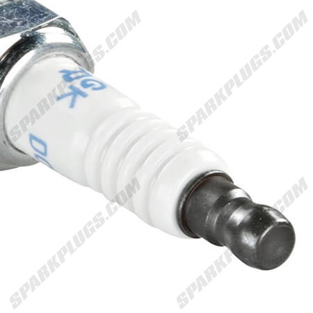 NGK DCPR6E Standard Plug, 0.35 in Fill Gap, 12 mm Thread, 5/8 in Hex, Aluminum/Cast Iron - 3