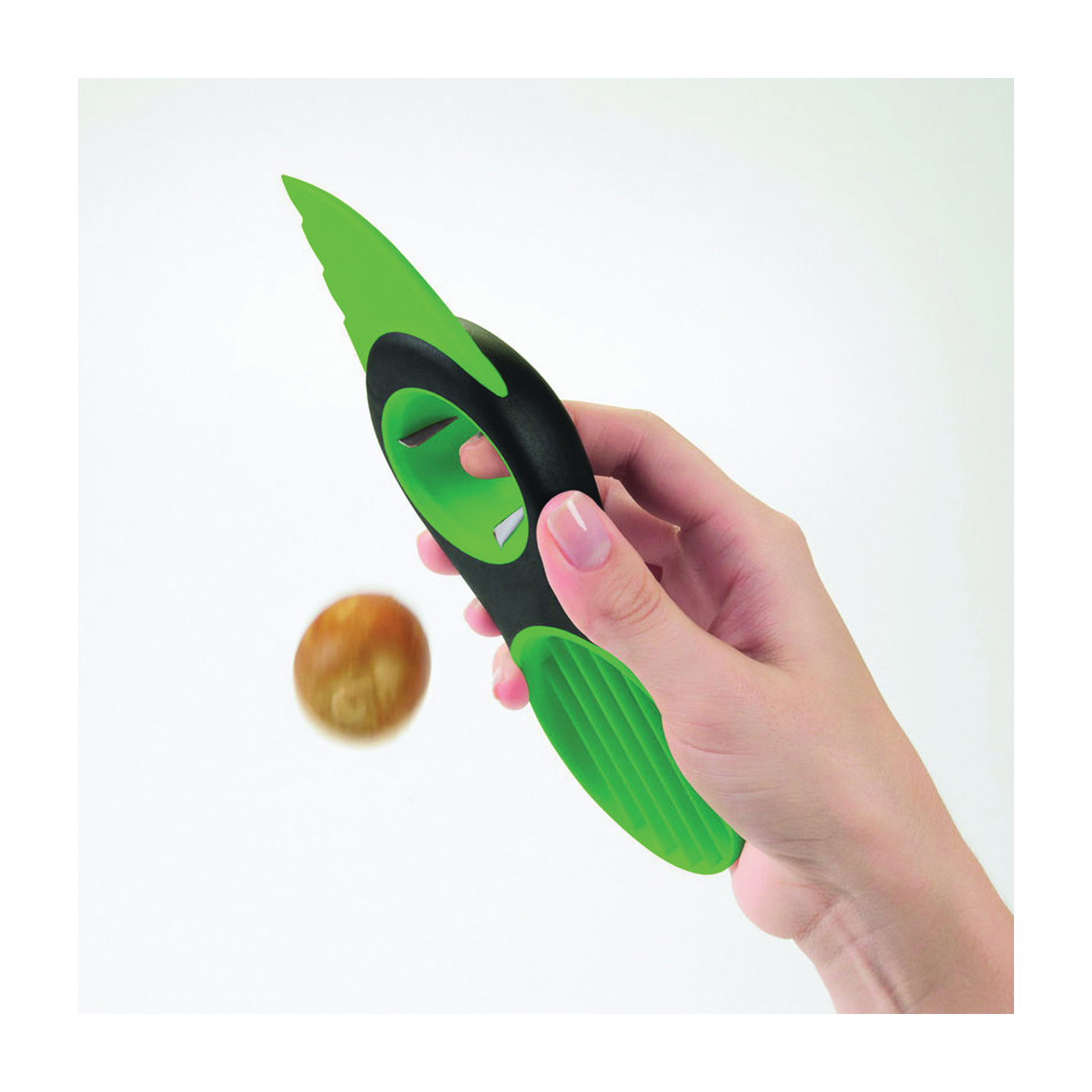 Good Grips 1252180 Avocado Slicer, Plastic Blade, Green, Dishwasher Safe - 1