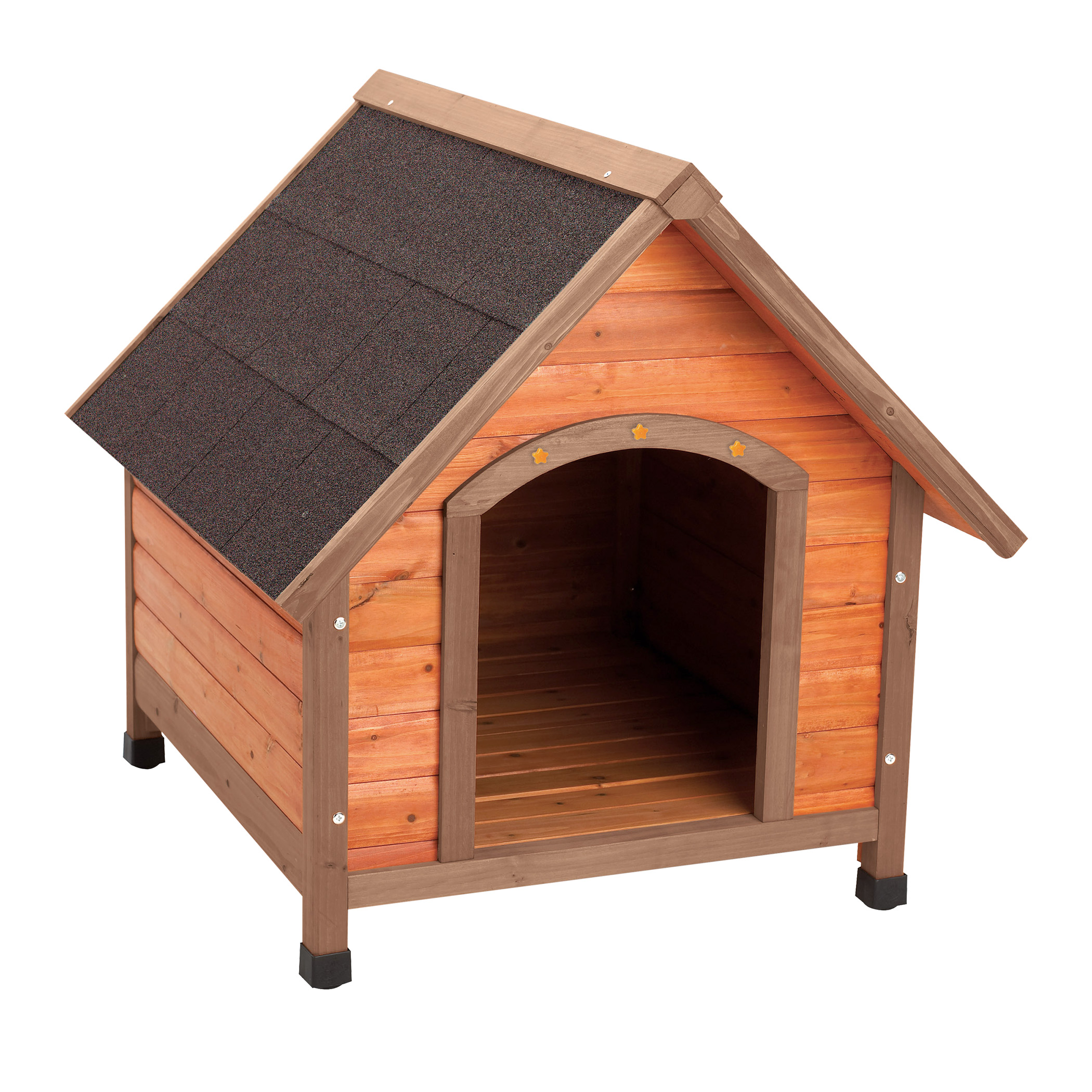 Ware 01706 Doghouse, 34-3/4 in OAL, 30-3/4 in OAW, 32 in OAH, Wood - 1