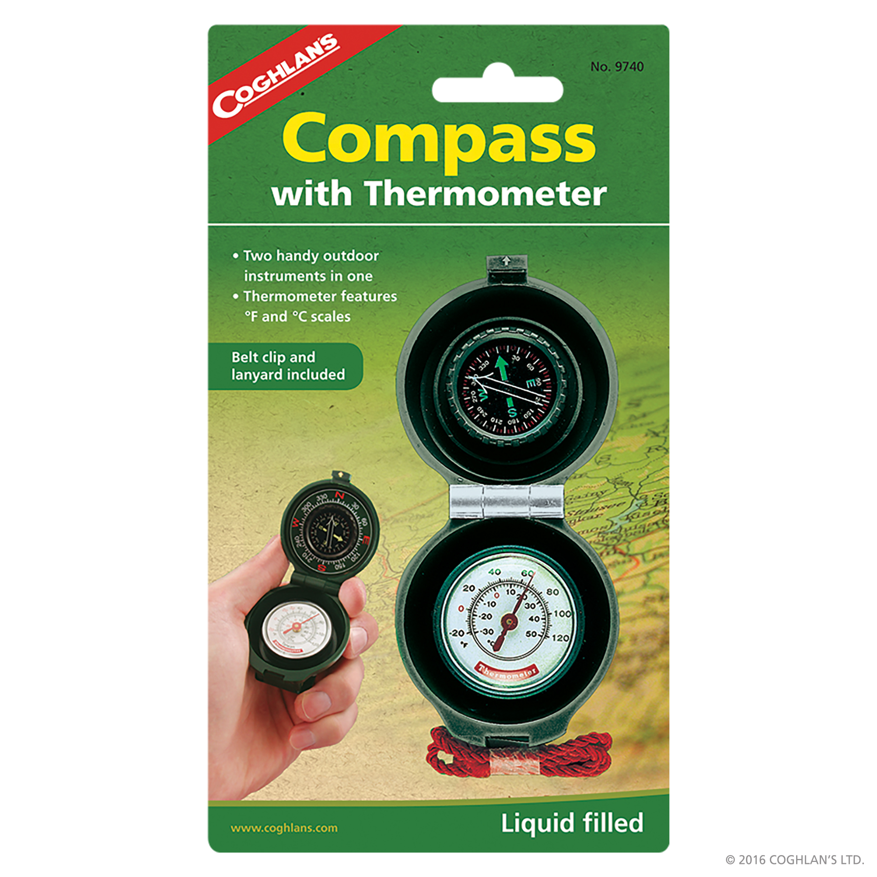 Liquid Filled Compass – Coghlan's