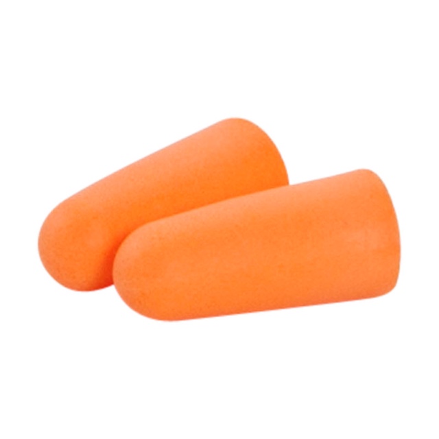 Allen 2343 Ear Plugs, 32 dB NRR, Foam Ear Plug, High Visibility Orange Ear Plug, Includes: (6) Ear Plugs