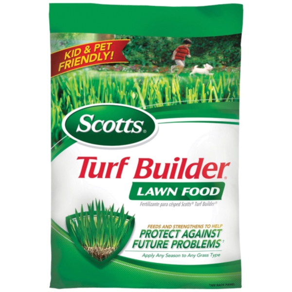Scotts Turf Builder 22305 Lawn Food, Solid, Fertilizer, 12.6 lb Bag - 1