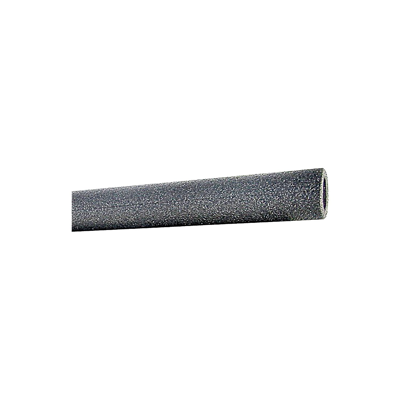 PR12138TW Pipe Insulation, 6 ft L, Polyolefin, Charcoal, 1-1/4 in Pipe