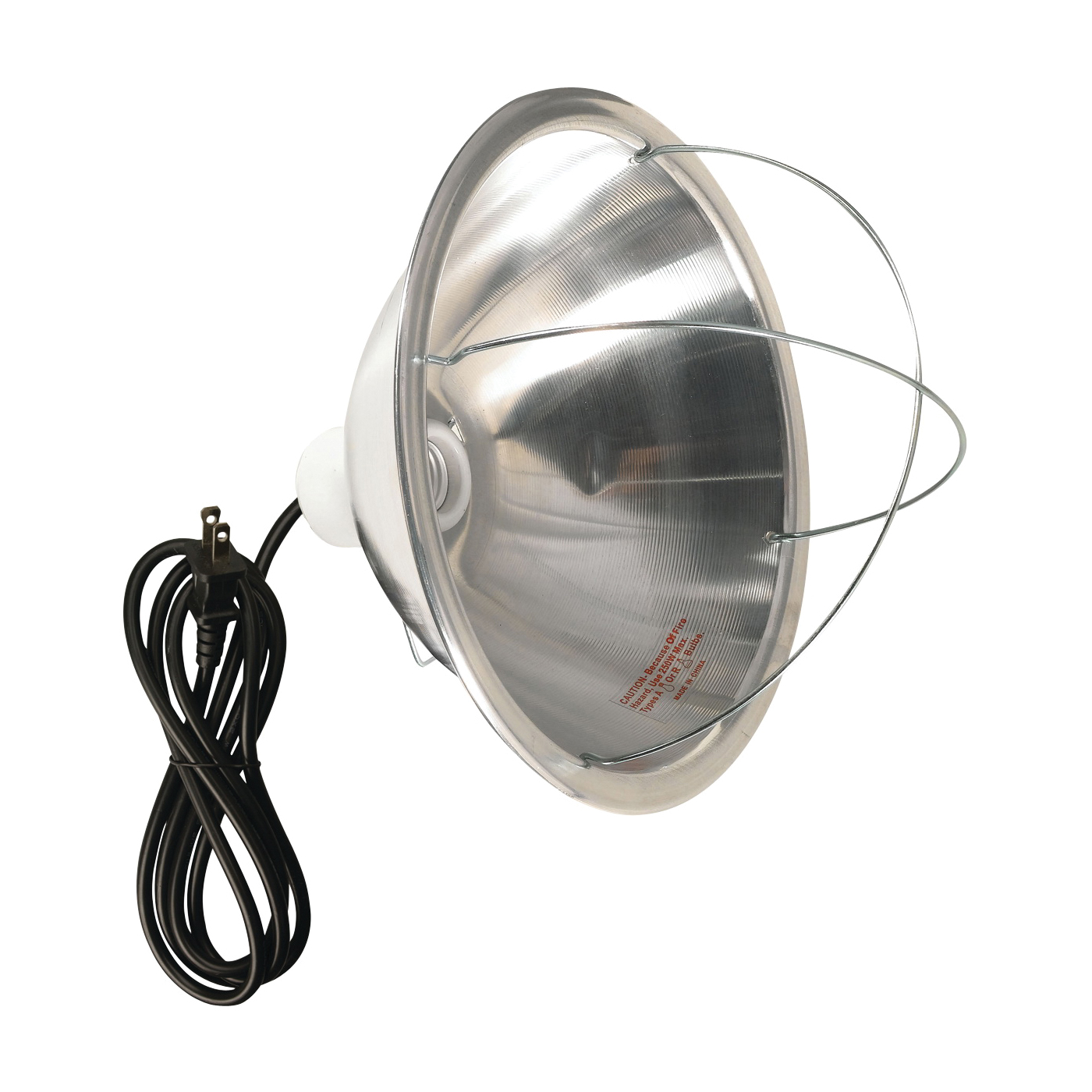 0165 Brooder Heat Lamp, Aluminum