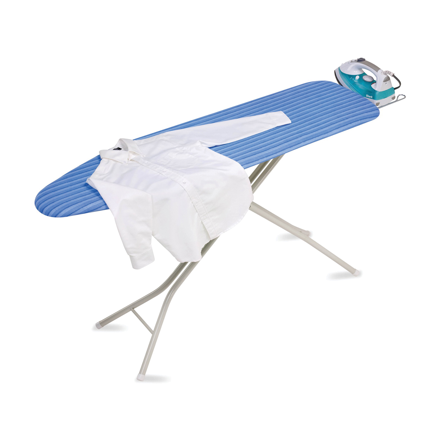 Honey-Can-Do BRD-01956 Ironing Board, Blue/White Board