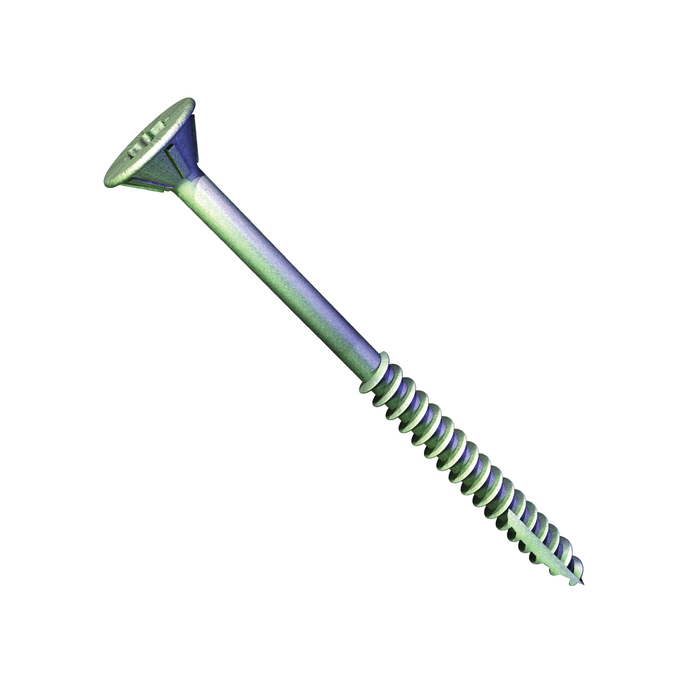GTIE8CP Structural Framing Screw, #14 Thread, 8 in L, Coarse Thread, Flat Head, Torx Drive, 50 PK