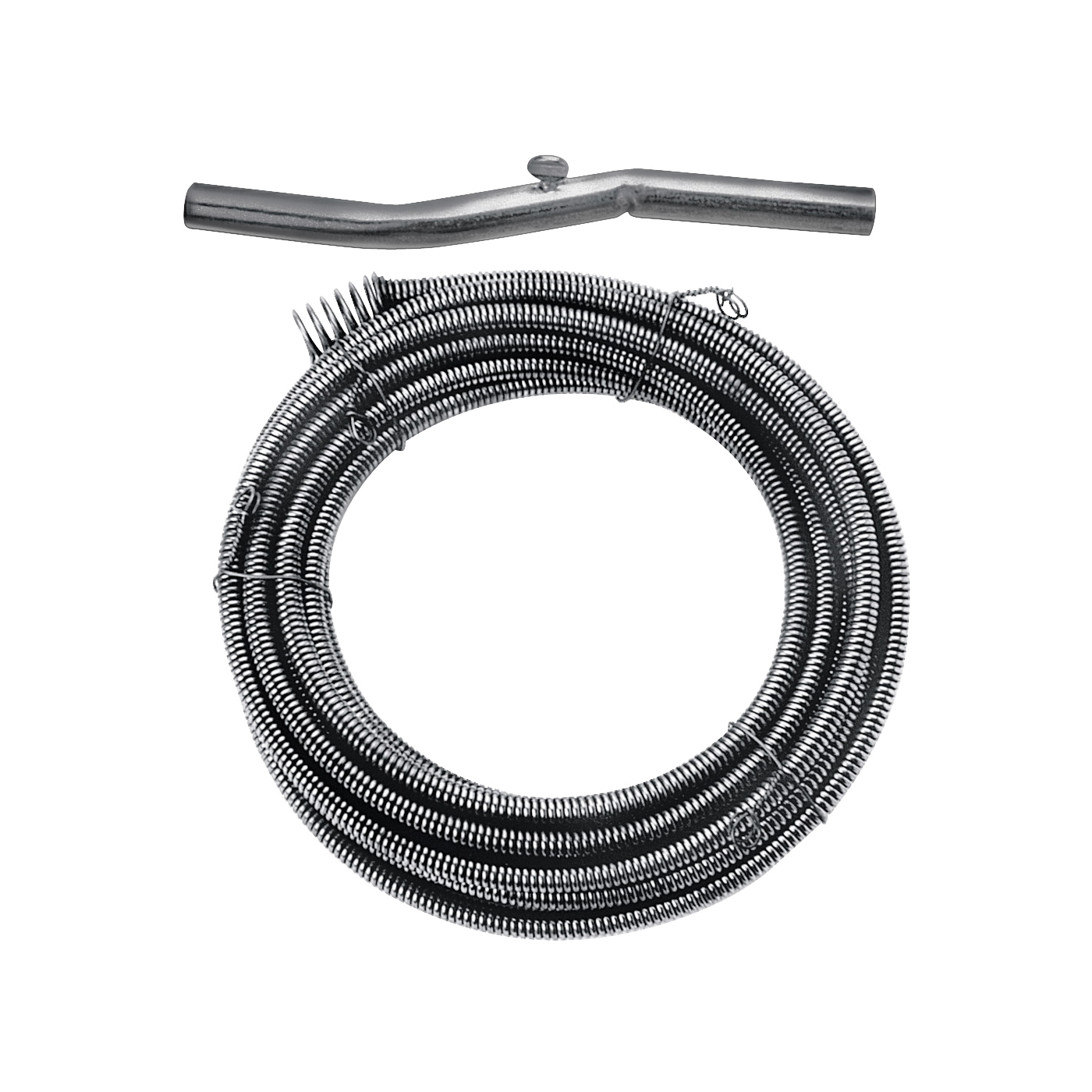 COBRA TOOLS 10000 Series 10250 Drain Pipe Auger, 1/4 in Dia Cable, 25 ft L Cable - 1