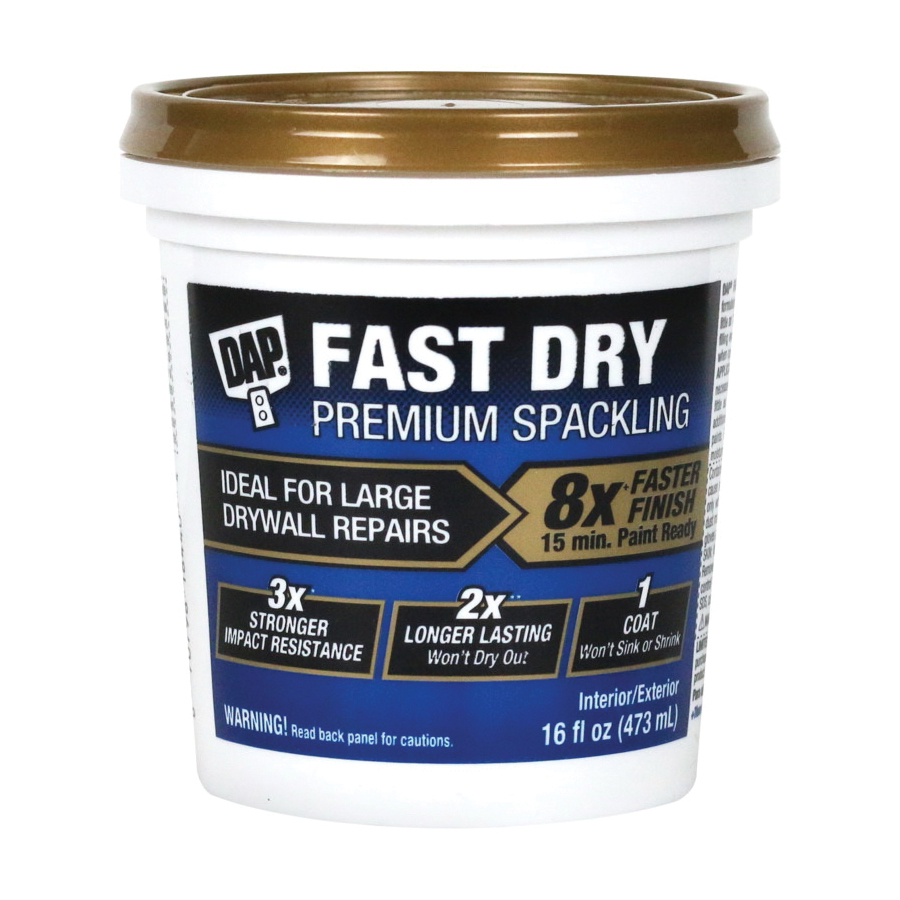 7079818440 Fast Dry Spackling, Off-White, 16 fl-oz