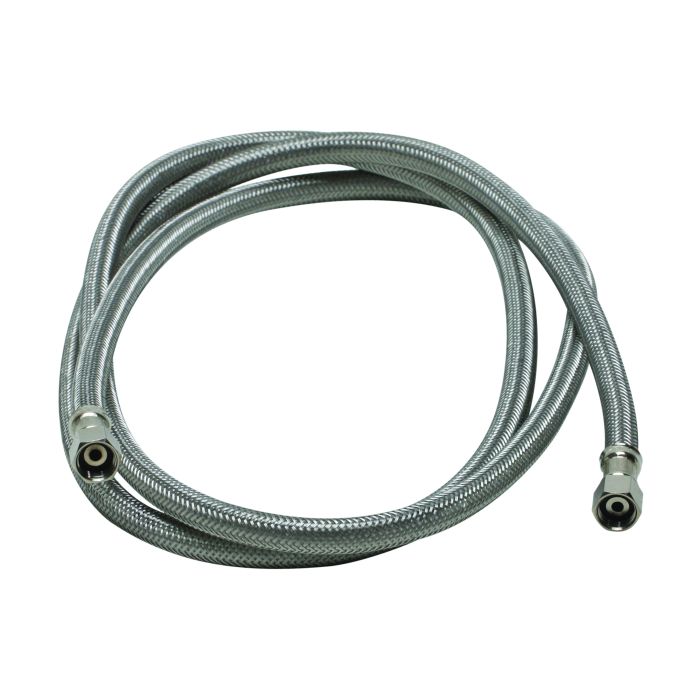 12IM72 Icemaker Connector, 1/4 in, Compression, Polymer/Stainless Steel
