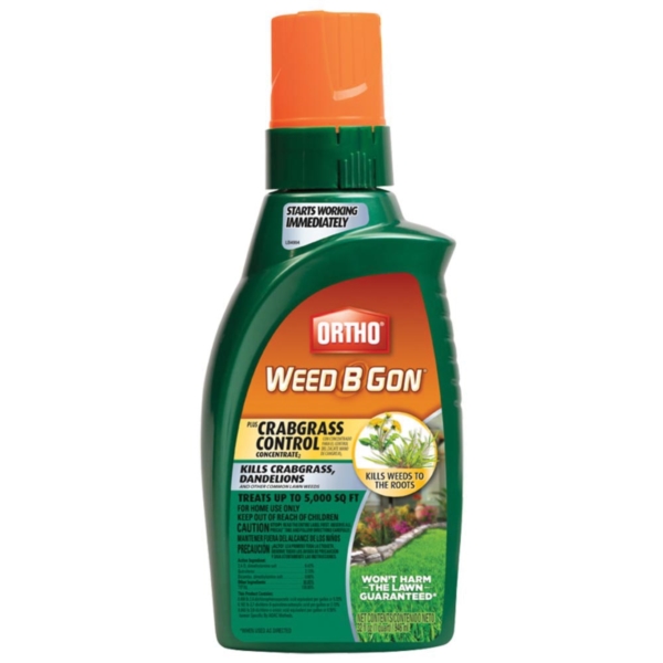 Ortho 9906010 Crabgrass Control, Liquid, Amber, Spray Application, 32 oz Bottle