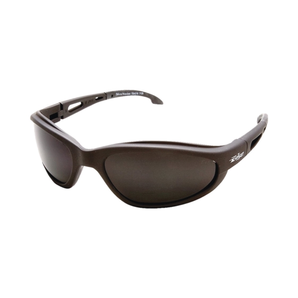 TSM216 Polarized Safety Glasses, Unisex, Polycarbonate Lens, Full Frame, Nylon Frame, Black Frame