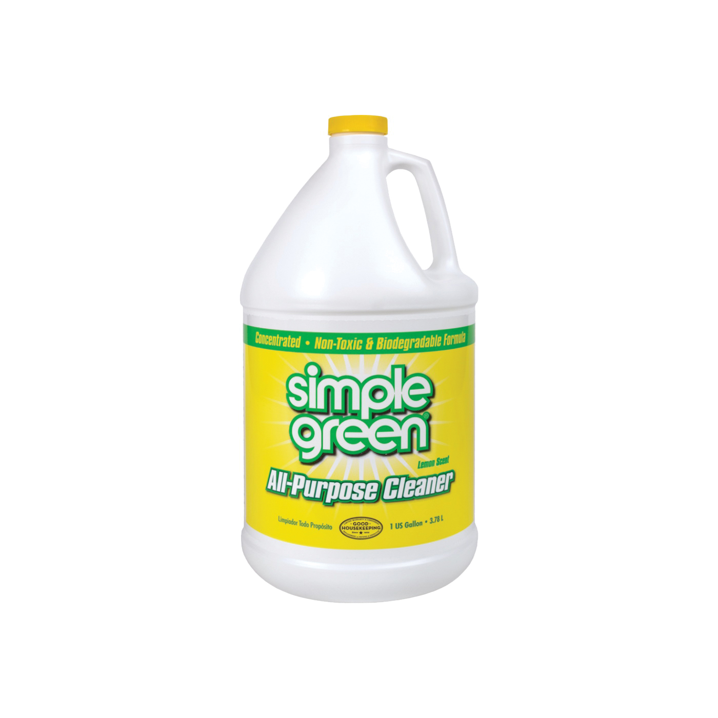 3010100614010 All-Purpose Cleaner, 1 gal Bottle, Liquid, Lemon, Yellow