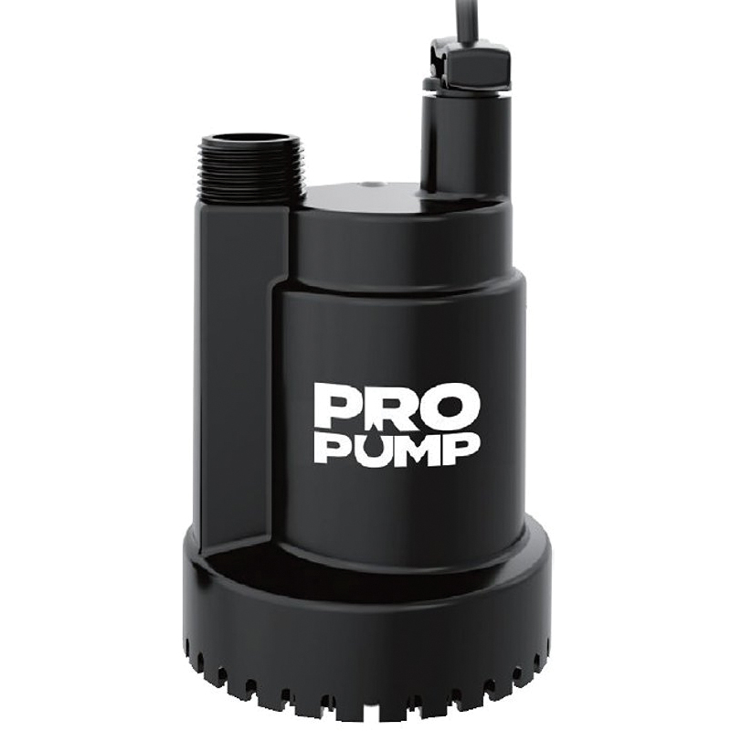 UT02501 Compact Utility Pump, 1-Phase, 2.3 A, 115 V, 1/4 hp, 1 in Outlet, 28 ft Max Head, 1500 gph
