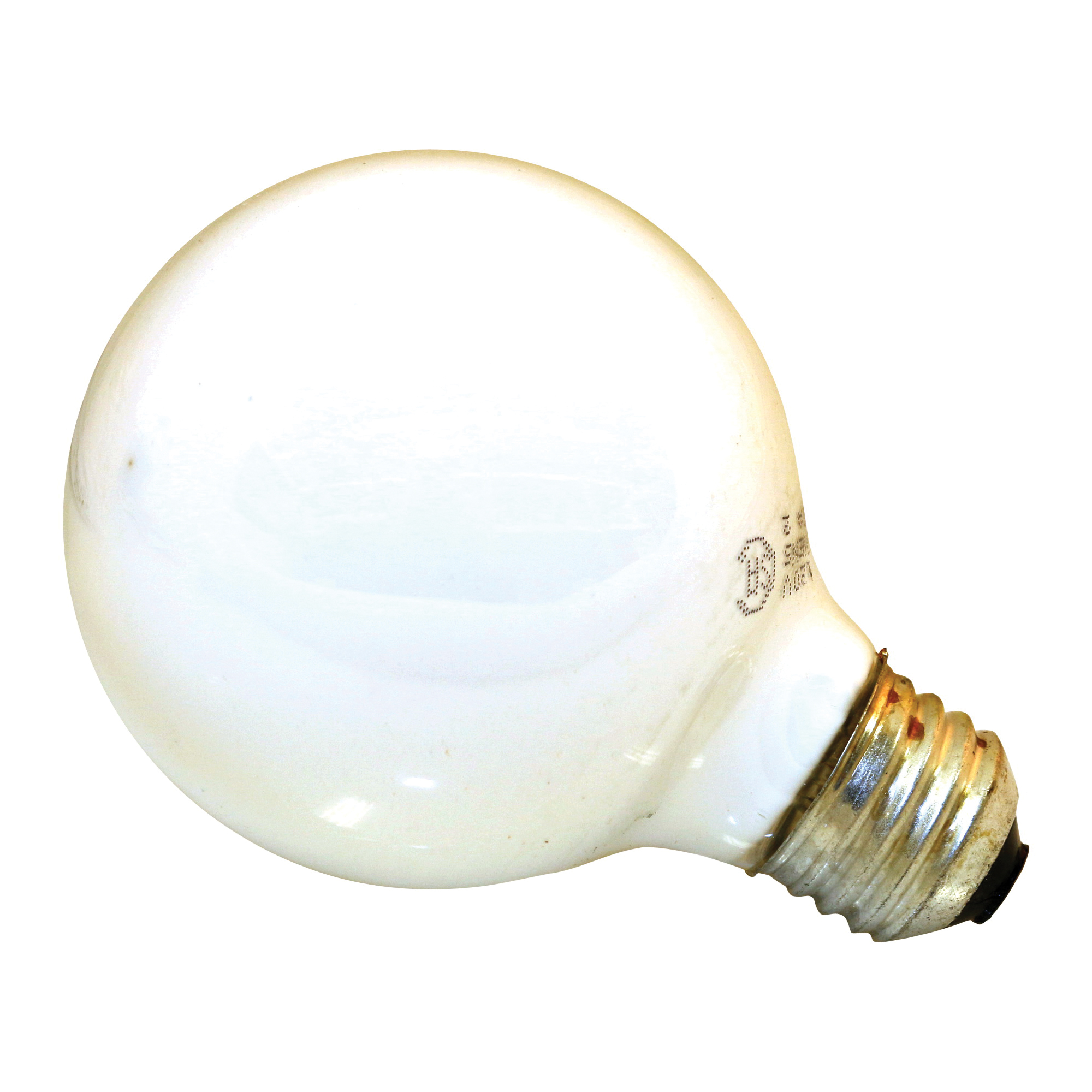 Sylvania 14262 Incandescent Lamp, 60 W, G25 Lamp, Medium Lamp Base, 475 Lumens, 2850 K Color Temp, Soft White Light