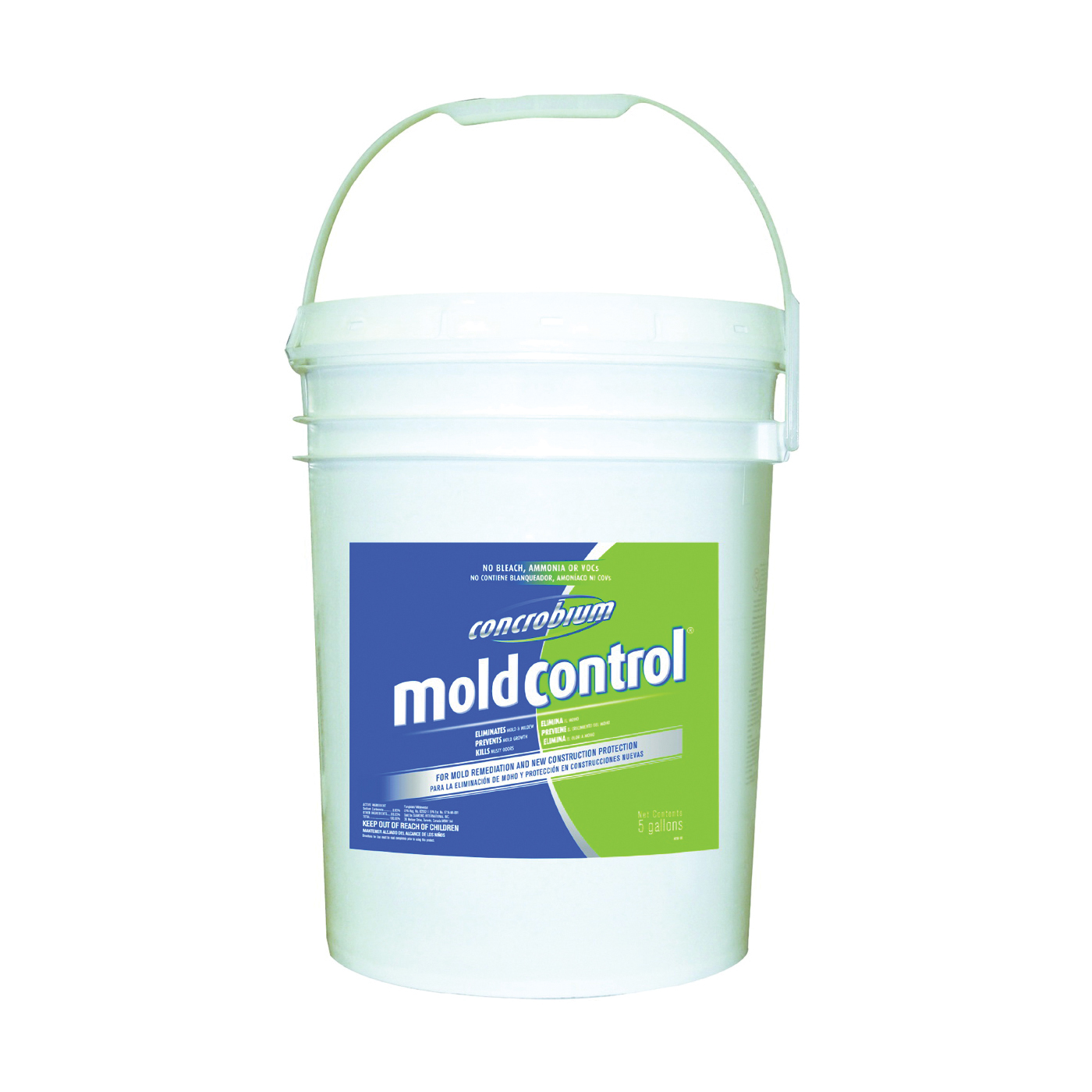 025-005 Mold Control, 5 gal, Liquid, Odorless, Clear