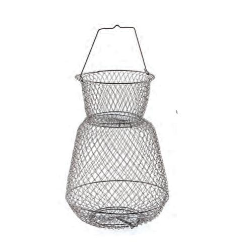 SOUTH-BEND B666 Wire Fish Basket, Round, 13 in W