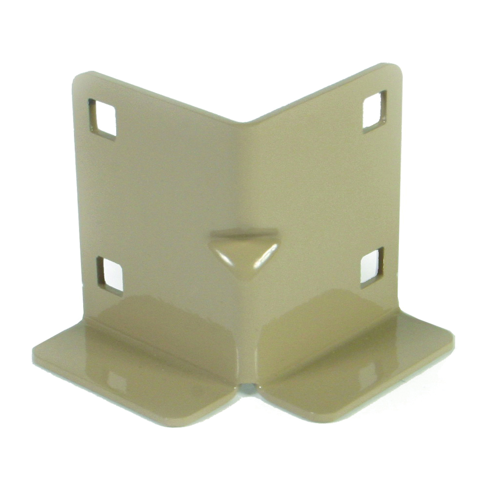 PS 1412 Inside Corner Bracket, Metal, Galvanized, For: 2 x 6 in or 2 x 4 in Lumber