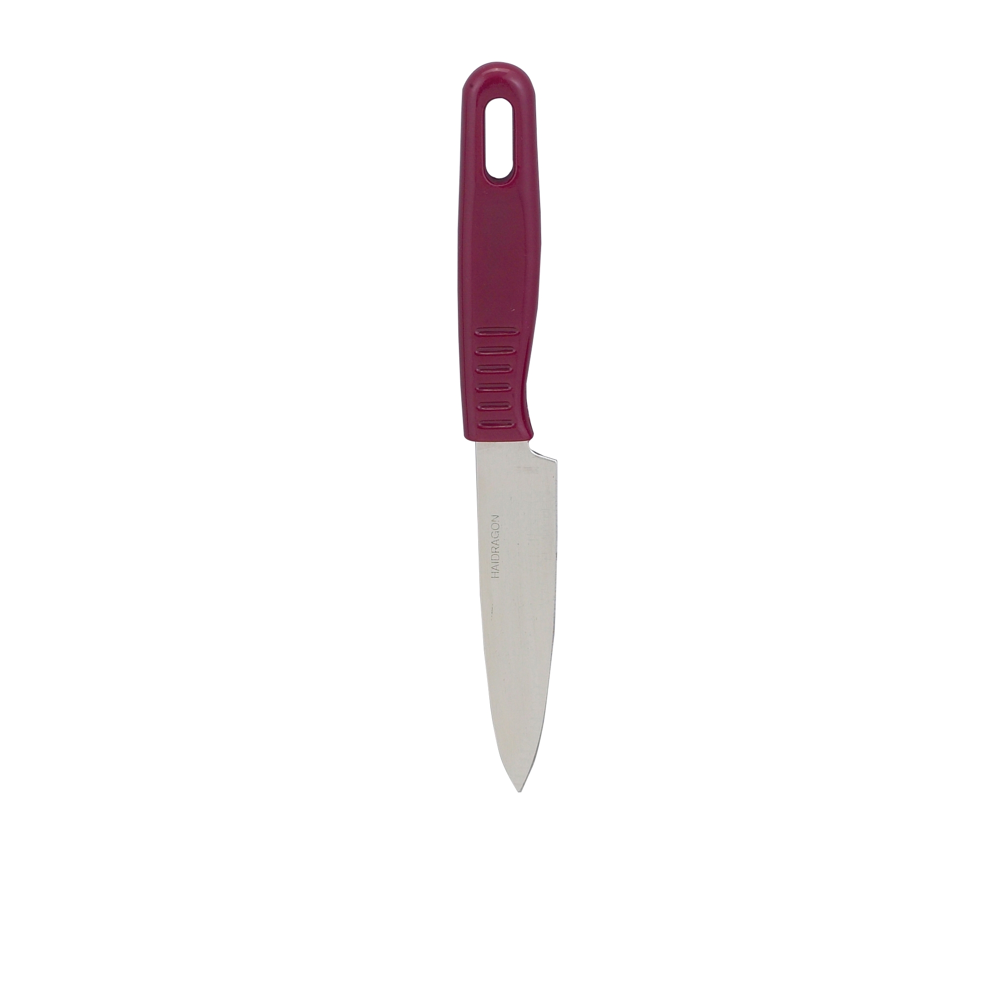 HIC 97048 Universal Picnic Knife, 8 in L Blade, Stainless Steel Blade, Red Handle, 1 in W Blade