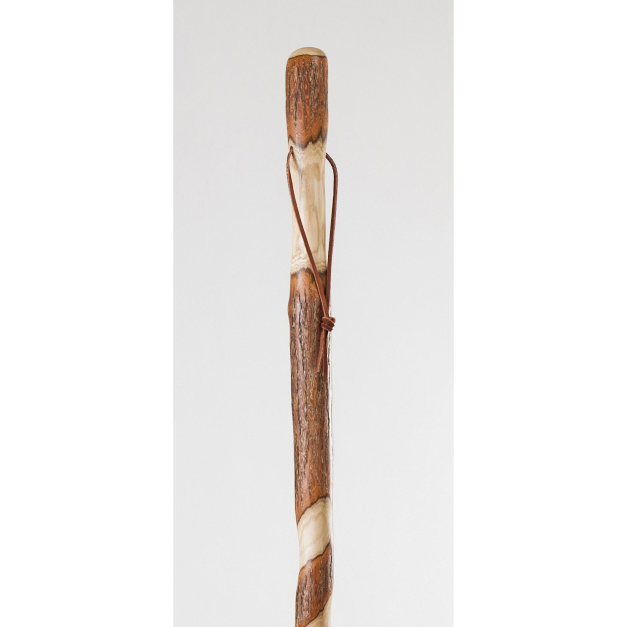 Brazos 602-3000-1317 Free Form Twisted Walking Stick, 48 in H Cane, Standard Handle, Wood Handle, Sassafras - 2