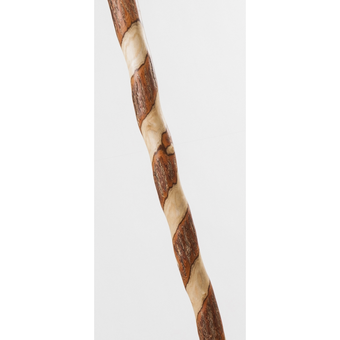 Brazos 602-3000-1317 Free Form Twisted Walking Stick, 48 in H Cane, Standard Handle, Wood Handle, Sassafras - 3