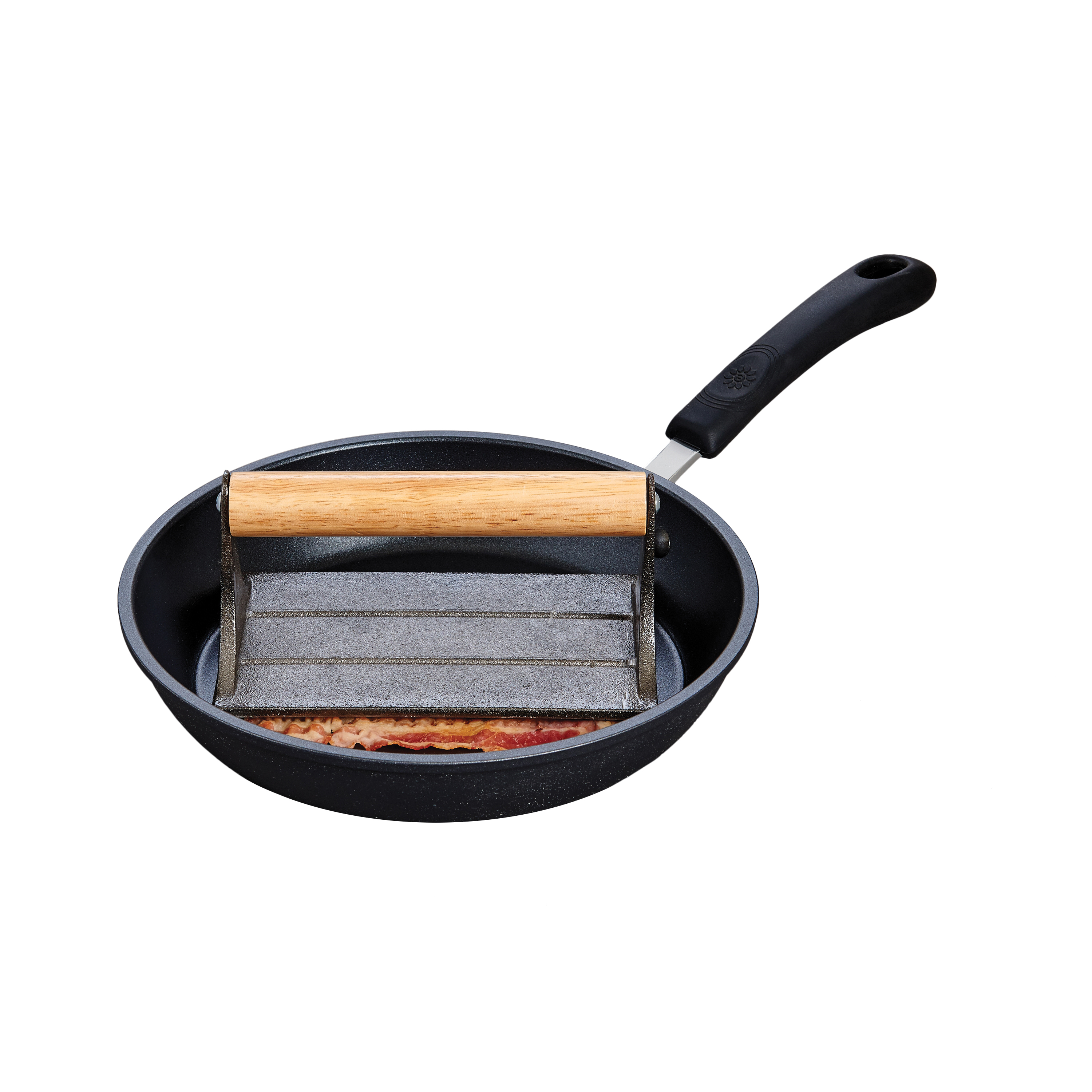 HIC 43202 Bacon Press, 6-5/8 in L, 4 in W, Cast Iron