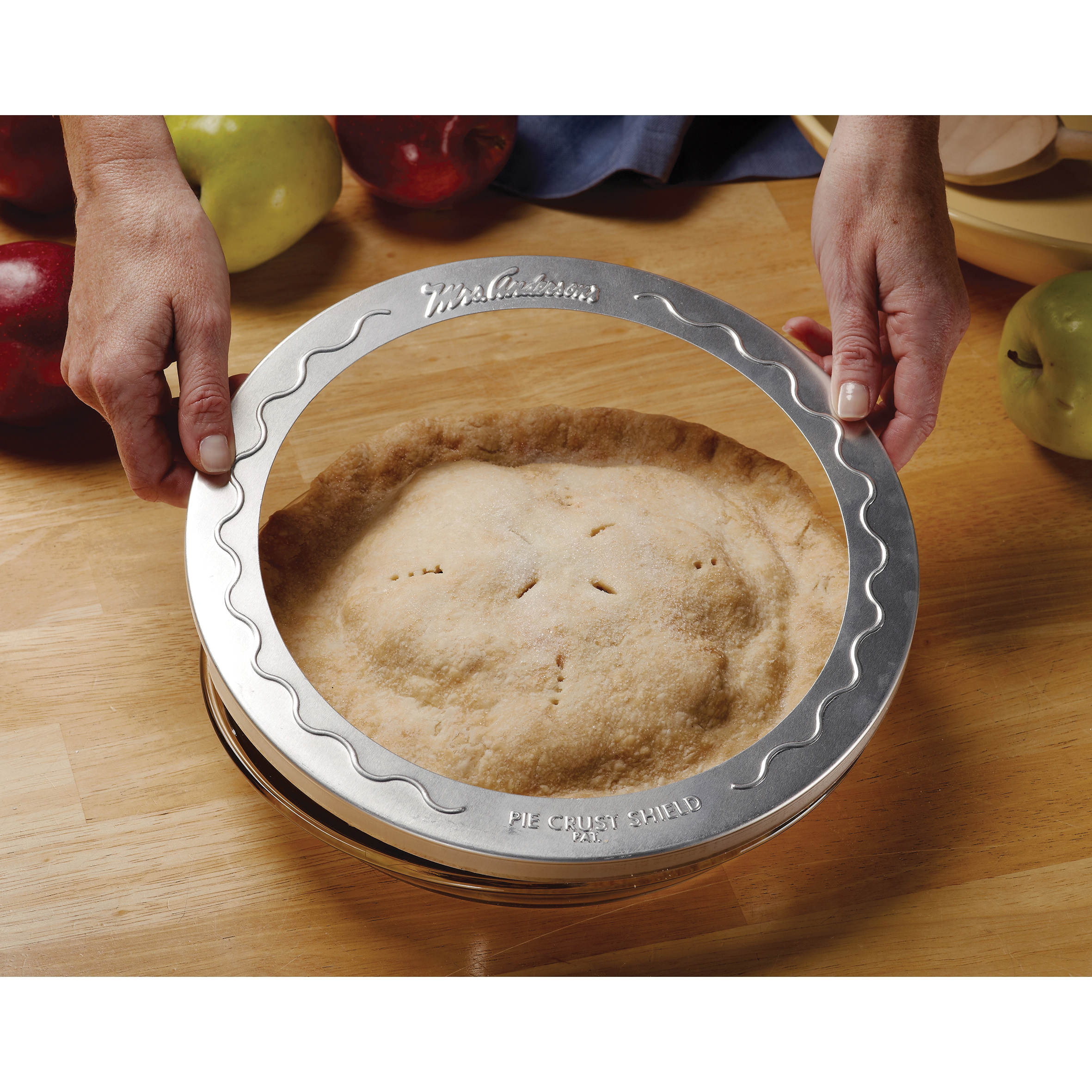 Mrs Anderson's Baking 109 Pie Crust Shield, Aluminum - 3