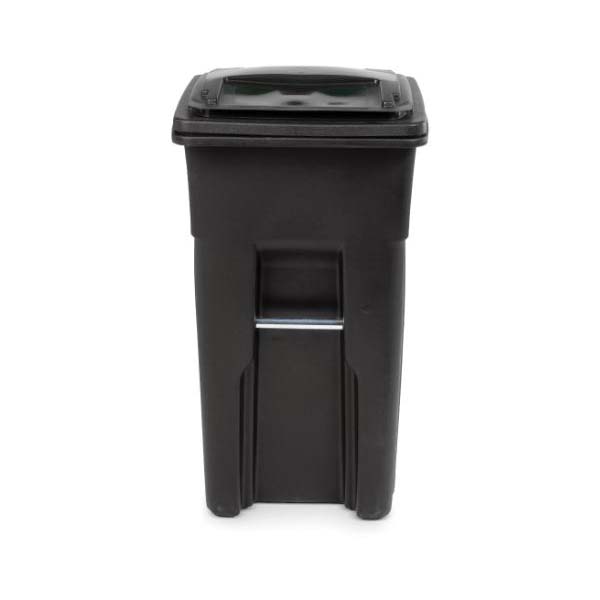 Toter EVR-II 79232 Trash Can, 32 gal Capacity, Polyethylene, Greenstone, Lid Closure - 2
