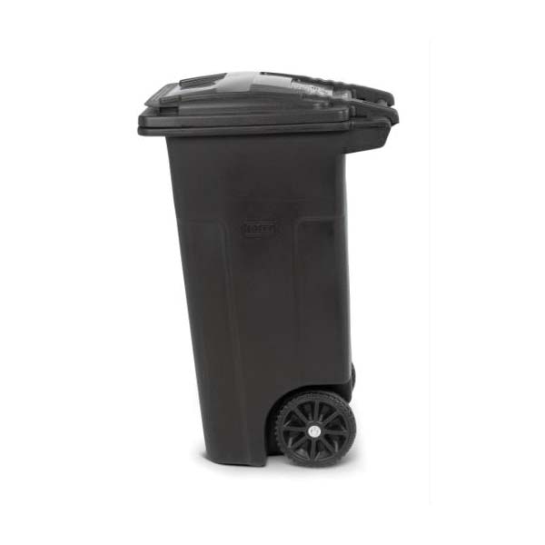 Toter EVR-II 79232 Trash Can, 32 gal Capacity, Polyethylene, Greenstone, Lid Closure - 4