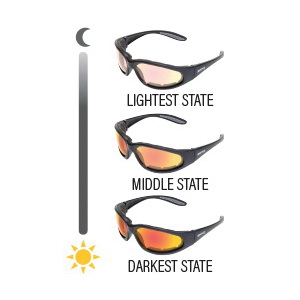 Global Vision HERCULES CL Sunglasses, Matte Black, Clear Lens - 2