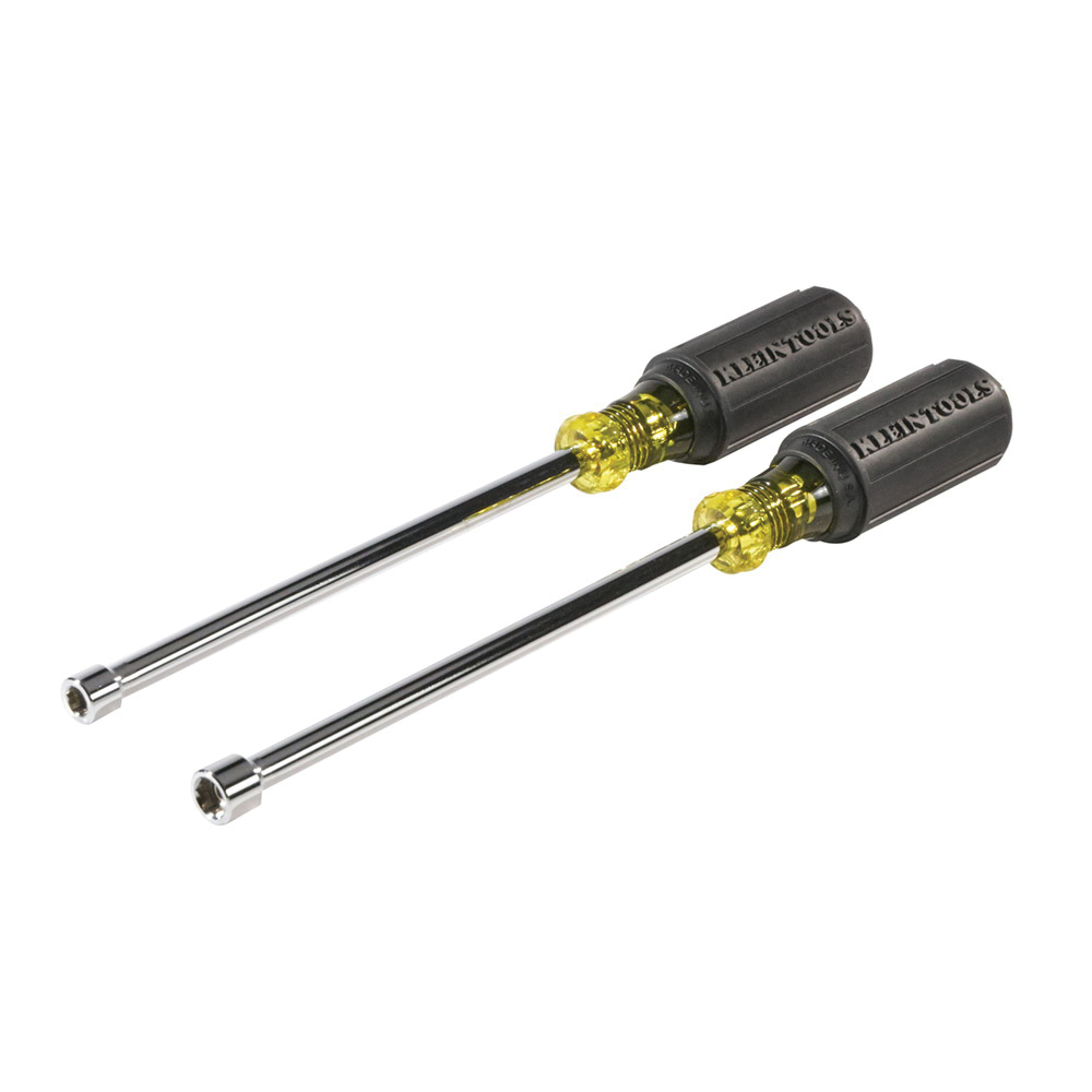 Klein Tools 646M Nut Driver Set, Includes: 646-1/4M and 646-5/16M Nut Drivers, 2-Piece - 2
