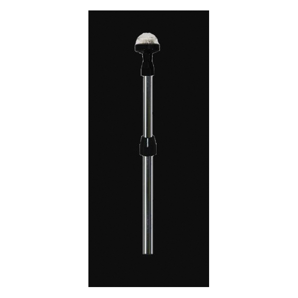 SeaSense 50023949 Telescopic All-Round Light, 12 V, Aluminum, Chrome