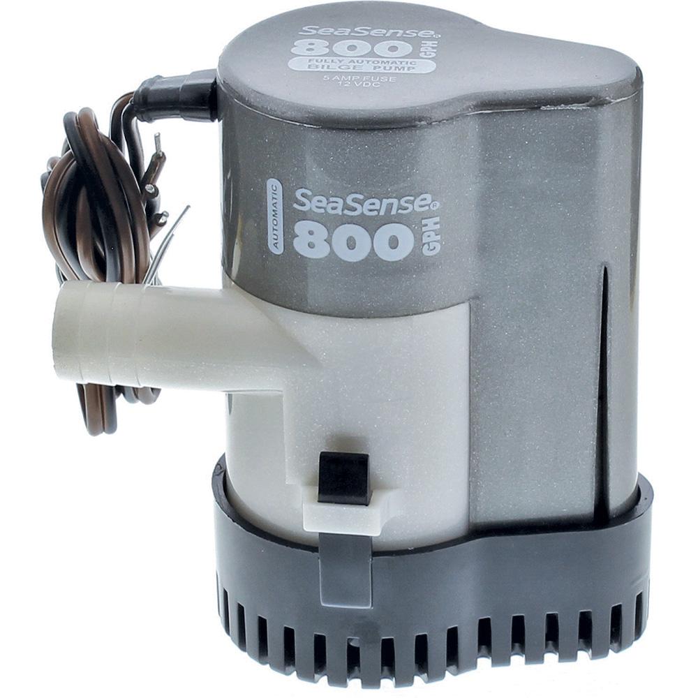 SeaSense 50010425 Automatic Bilge Pump, 800 gph, ABS