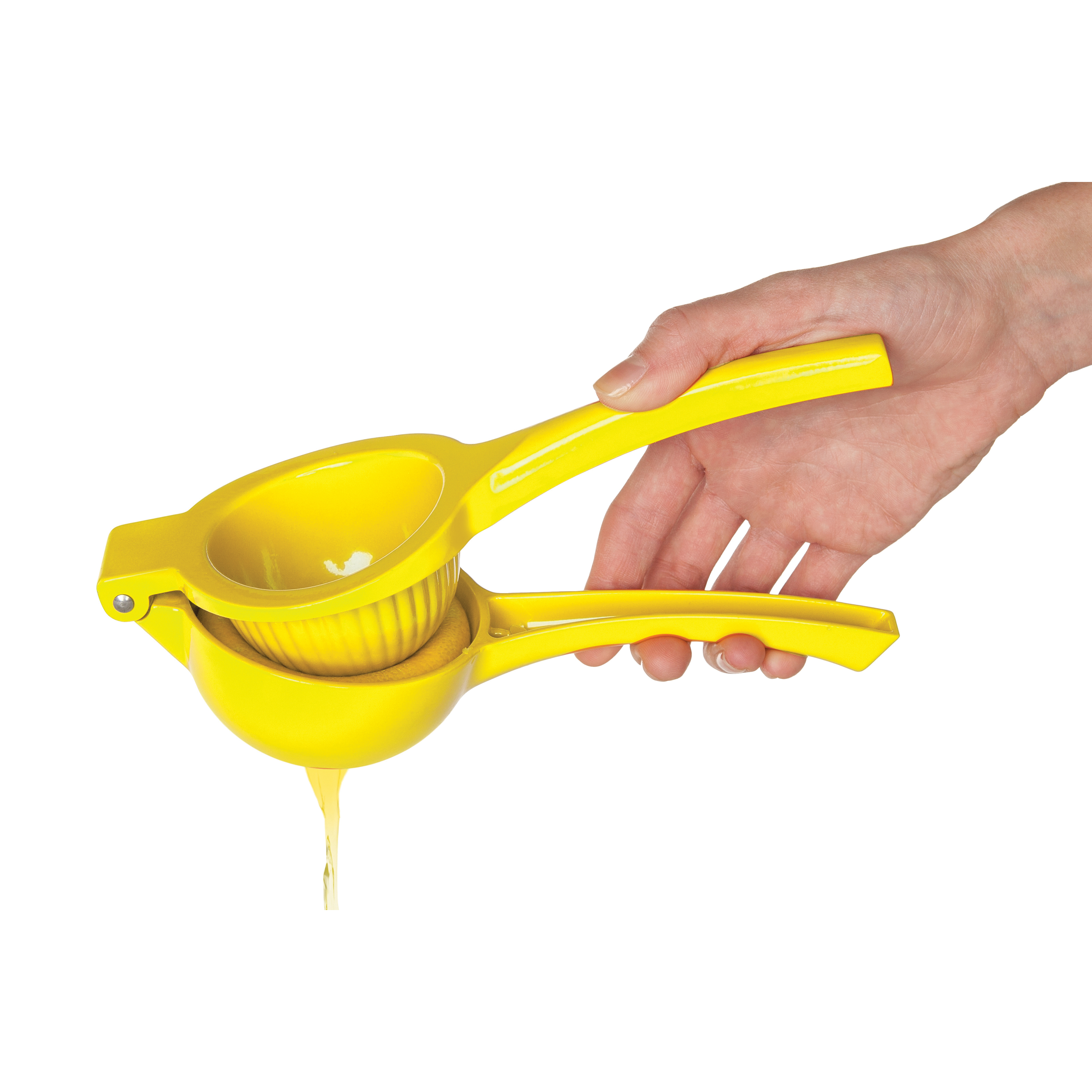 HIC 43769 Citrus Squeezer, Aluminum, Enamel-Coated