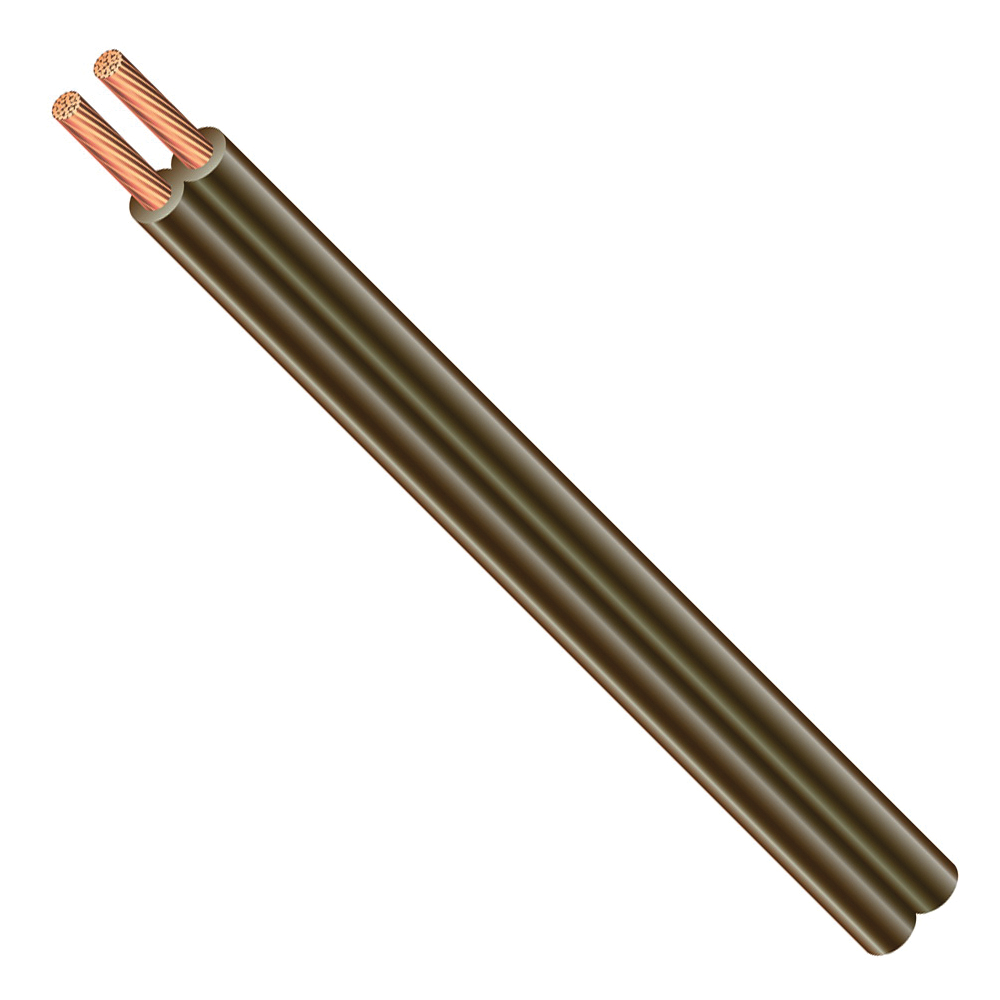 601266607 Lamp Cord, 2 -Conductor, Copper Conductor, PVC Insulation, 13 A, 300 V