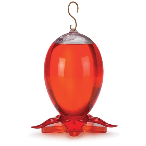 More Birds More Birds 31 JOY Hummingbird Feeder, Plastic, Clear/Red/Yellow, 7 in H, Hanging Mounting - 2