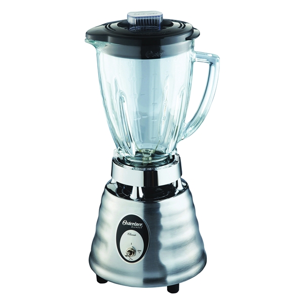Oster Classic Series 004242-600-NP0 Heritage Push-Button Blender, 48 oz Bowl, 600/1000 W, 2 -Speed, Glass Bowl - 2