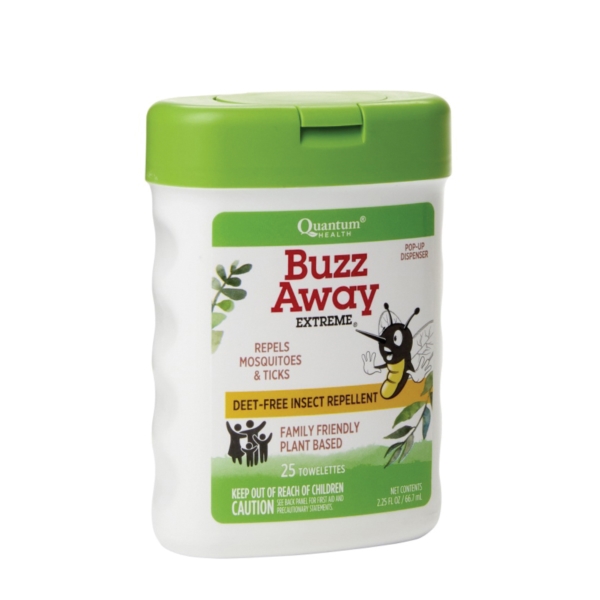 Quantum Health Buzz Away Extreme F-BWIPE25/EXT Mosquito and Tick Repellent, 25 CT - 3