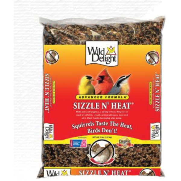 Wild Delight 372050 Bird Food, Sizzle N Heat, 5 lb Bag