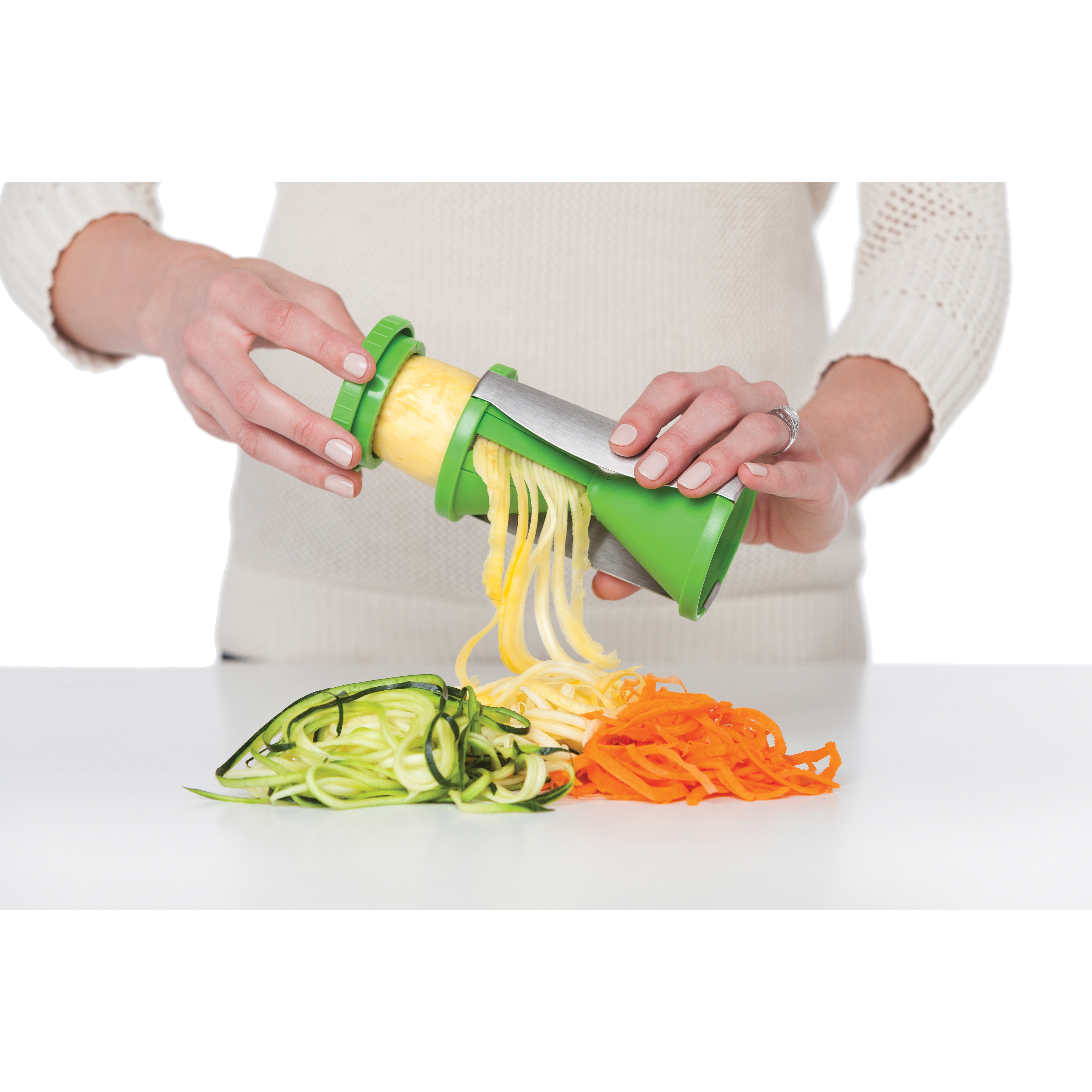 HIC 43772 Vegetable Slicer, Stainless Steel Blade, Dishwasher Safe: Yes