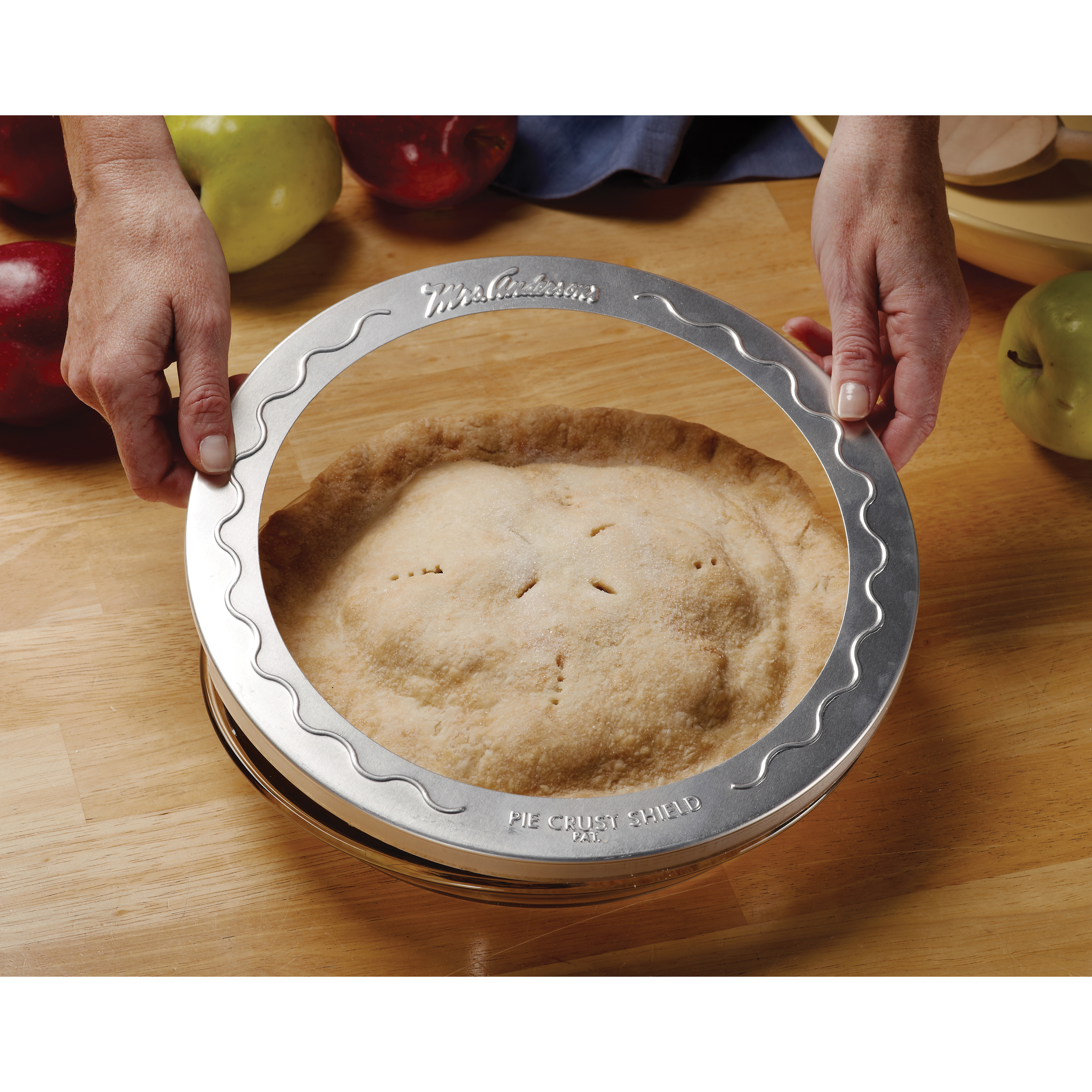 Mrs Anderson's Baking 104 Pie Crust Shield, Aluminum - 4
