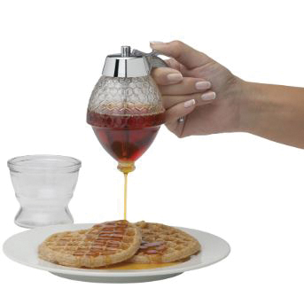 HIC 43145 Baking Syrup Dispenser, 8 oz Capacity, Glass Container - 3