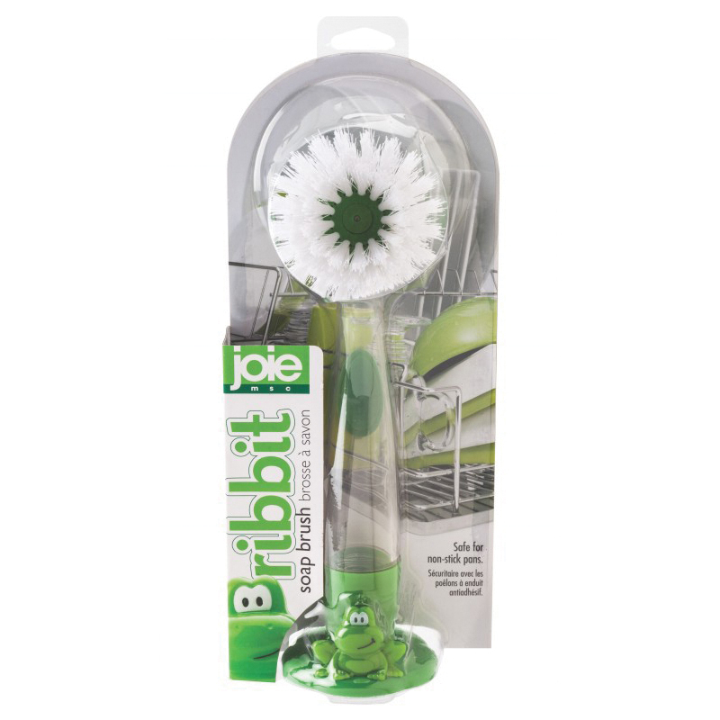 Joie 10005 Ribbit Soap Dispensing Brush - 3