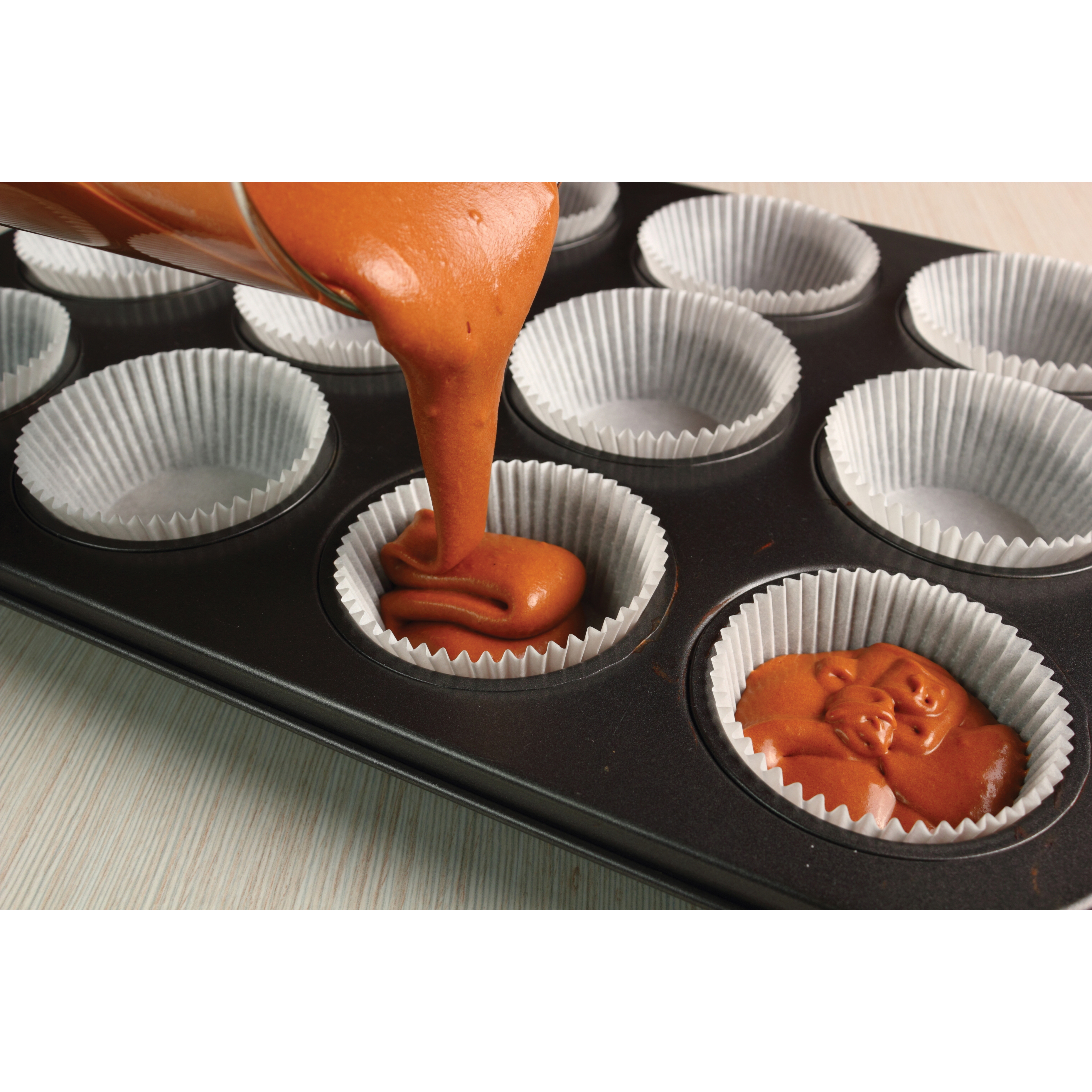 HIC 1656 Baking Cup, 4 oz Capacity, Paper - 3